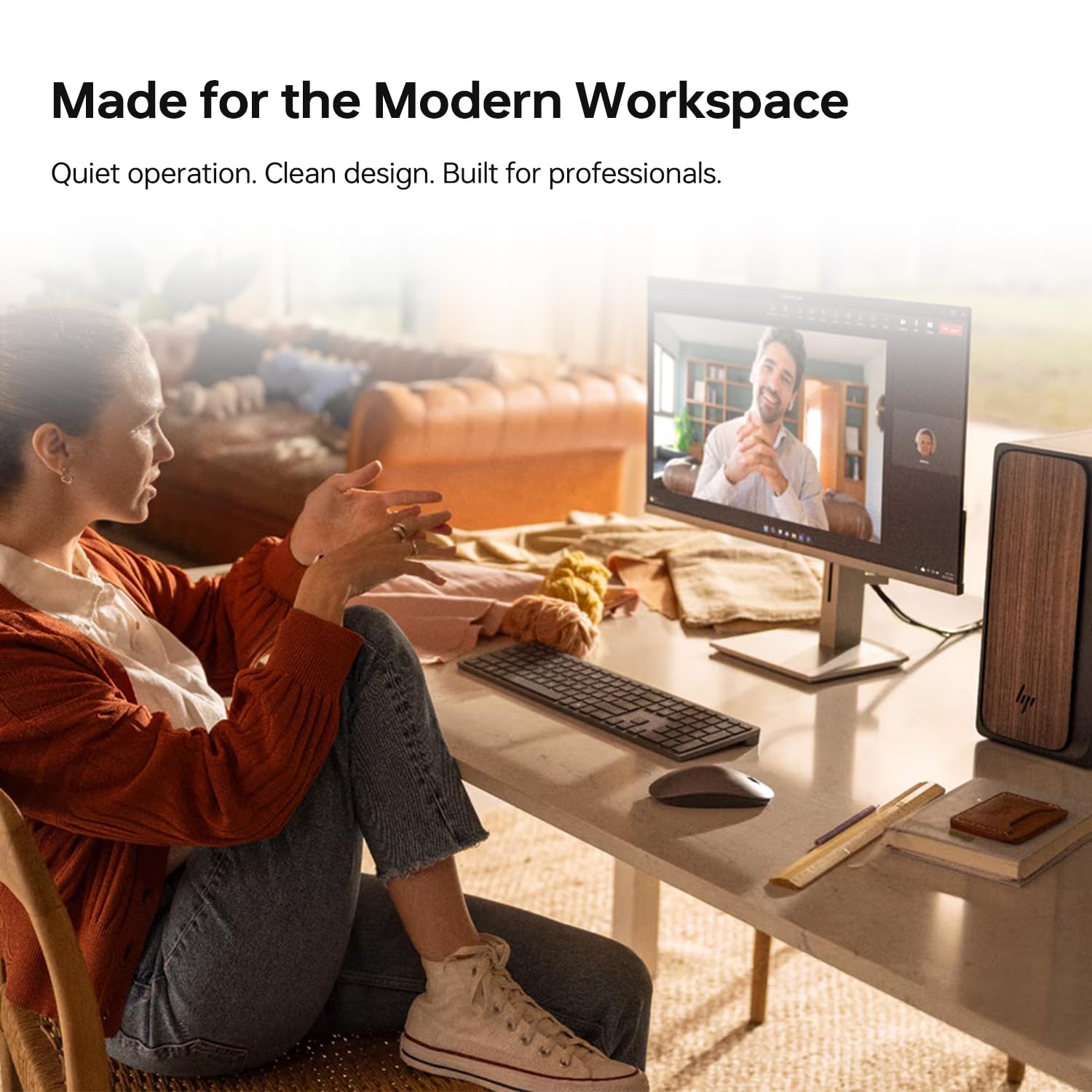 Amazon.com: HP OmniDesk M03 Business AI Desktop PC, Intel Core